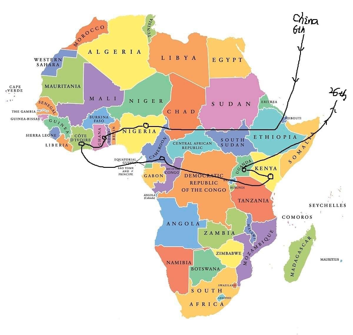 KEYFUN Group visit Africa countries on April 2024
