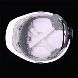 Valved safety helmet with goggles