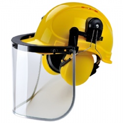 Face shield safety helmet sets